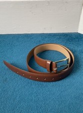 Men’s Tan Brown Faux Leather