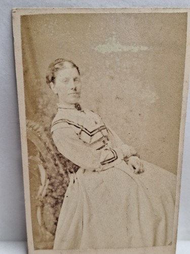 Victorian photo cdv lady - victorian,