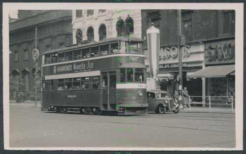 Photograph leeds tram 544 - leeds,