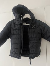 Ted Baker Boys' Blue Hooded Waterproof Puffer Coat 2/3 Years