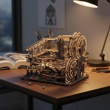 Wooden Marble Run Puzzle with