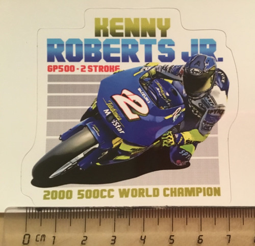 Sticker decal kenny roberts - sticker,