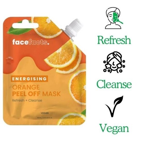Facefacts energising orange - energising,