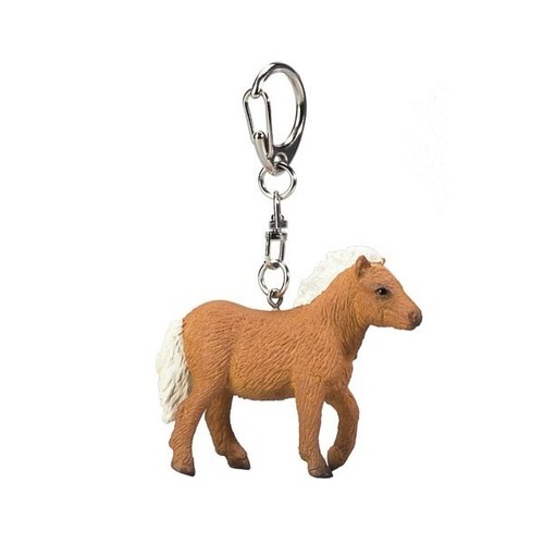 Shetland foal keyring key - foal, key-ring