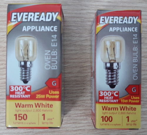 Oven appliance bulb - oven, pygmy