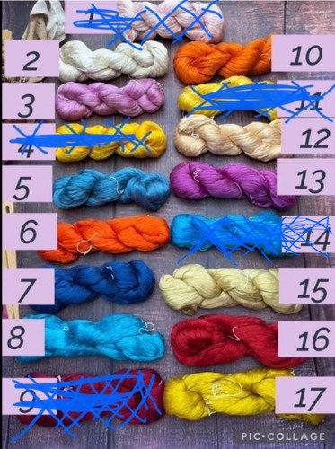 50g 100 mulberry luxury silk - 100%,