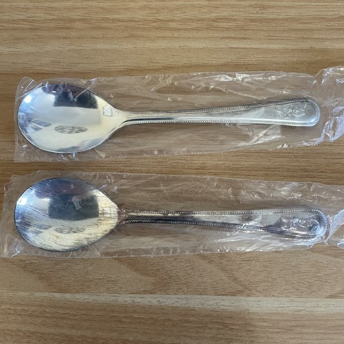 Vintage teaspoons stainless - vintage,