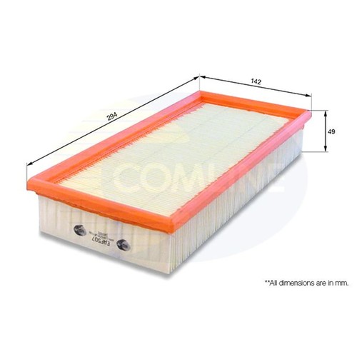 Engine air filter fits tf - filter,