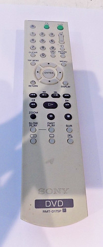 Sony rmt d175p - rmt-d175p, remote