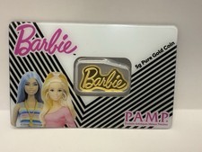 Rare Pamp 5g Barbie gold Bar