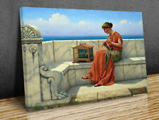 John William Godward, Songs without Words canvas print art framed or print only