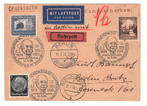 Germany card graf von zeppelin - germany,