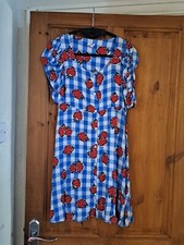 Girl's Aged 12 Year's Ruched Short Sleeve Pretty Summer Dress Next