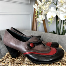 Hispanitas Shoes Size UK 5  Leather Court EUR 38