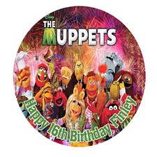 The Muppets Cast Birthday Cake