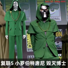 Avengers:doomsday Doctor Doom Halloween Costume Suit Cosplay Uniform Green Suit