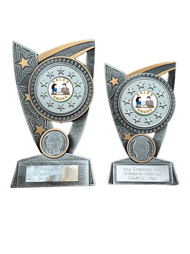 Sales award triumph resin - award, (m)