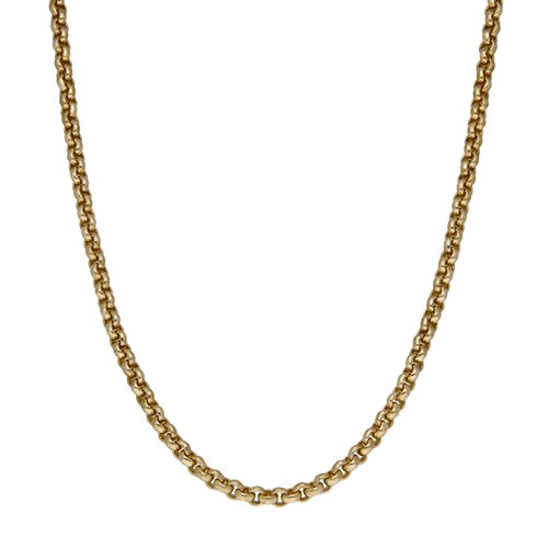 Pre owned 9ct gold heavy - 9ct, 18"