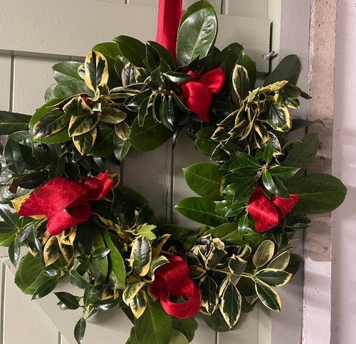 Christmas wreath fresh - christmas,