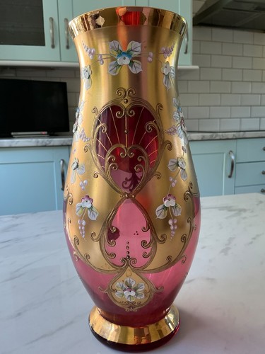 Large red cranberry and - cranberry, gilded