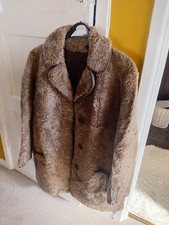 Shearling Coat Size 12 Teddy Bear Continental Fur Shops Vintage
