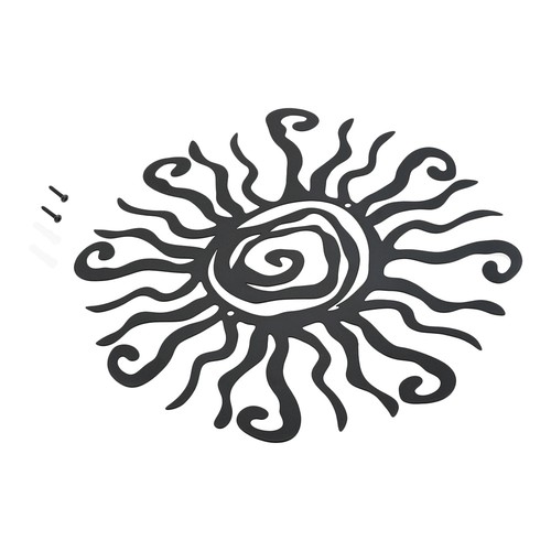 Sun wall decoration hanging - wall,