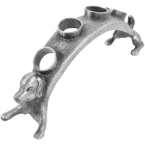 Dog shaped zinc alloy - dog,