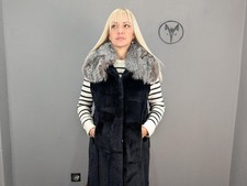 Genuine Fur Rabbit with silver