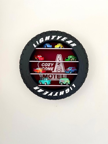 Car tyre display - car,