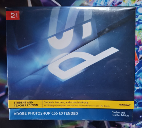 Adobe photoshop cs5 extended - adobe,