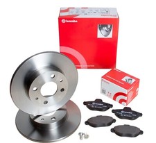 FOR VOLKSWAGEN Golf 1.4 GT TSi 170 BREMBO REAR BRAKE DISCS 282MM&BRAKE PADS SET