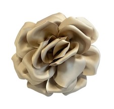 Large Rose Fascinator Satin