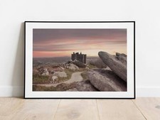 Framed Carn Brea Castle |