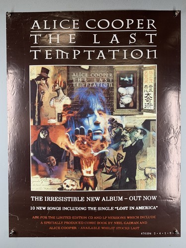 Alice cooper poster vintage - alice,