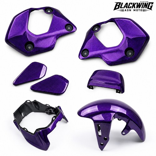 7pc frame body panels carbon - frame,