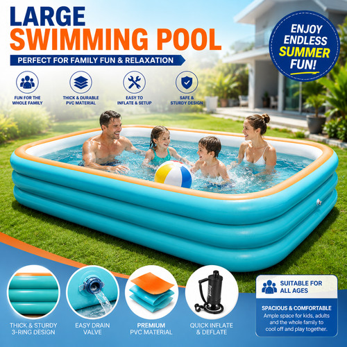 Large family inflatable - large,