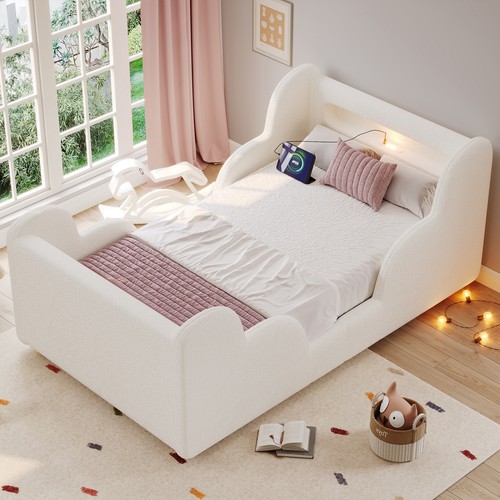 Toddler bed with - bed, safety
