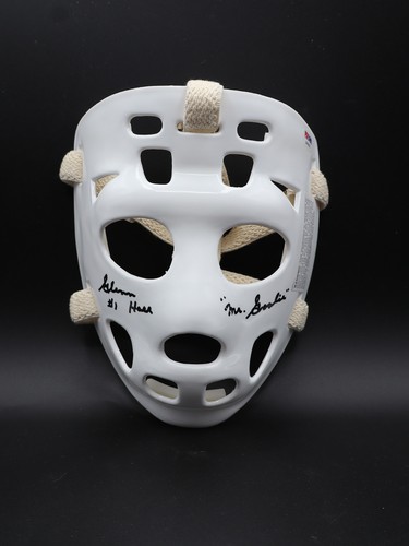 Glenn hall goalie signed - glenn,