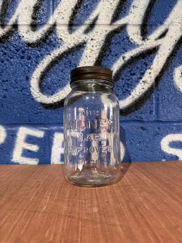 Vintage the kilner large glass - large,