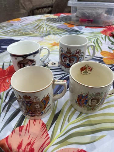 Royal commemorative mugs - royal,