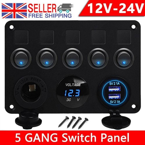 Gang 12v 24v - 12v, light
