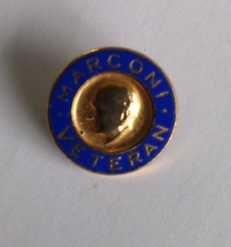 Marconi veteran enamel - , badge