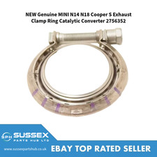 NEW Genuine MINI N14 N18 Cooper S Exhaust Clamp Ring Catalytic Converter 2756352