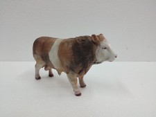 Vintage Ceramic Hereford Bull