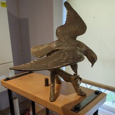 Large, Mid-century, Brass