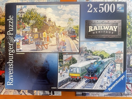 Ravensburger 2x500 jigsaw - ravensburger,