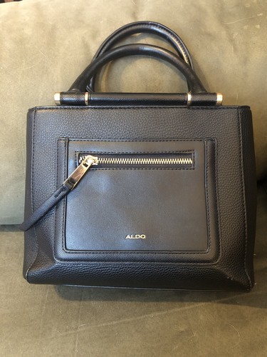 Aldo black double handle - aldo,