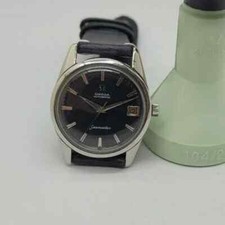 VINTAGE 1960 OMEGA SEAMASTER BLACK DIAL DATE CAL:562 AUTO MAN'S WATCH / S001