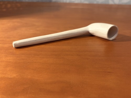 Brand new vintage white clay - brand,