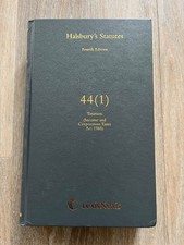 halsbury's statutes -  4th